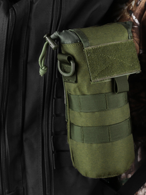 Folding Water Bottle Pouch Molle Tactical Holder Storage Bag for 32oz Carrier