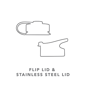 Simple Modern Summit Flip Lid and Stainless Steel Lids