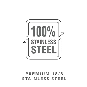 Premium 18/8 Stainless Steel