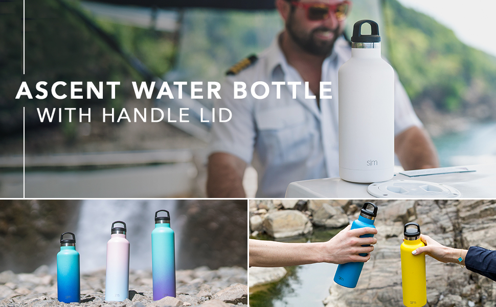 Simple Modern Ascent Water Bottle with Handle Lid