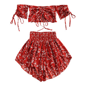 two piece short set for women