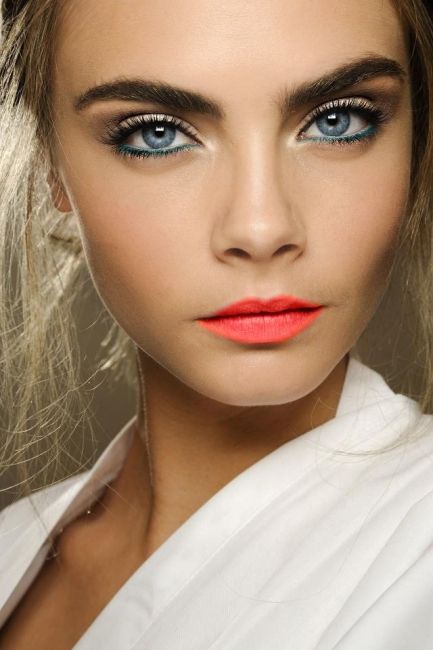 maquillage pour mariée yeux bleus