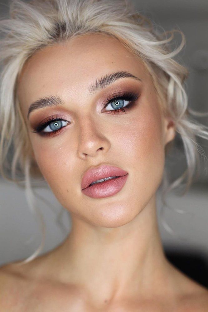 Inspiration Les 20 Meilleures Idées Maquillage Mariée Yeux Bleus Blonde Noscrupules Women