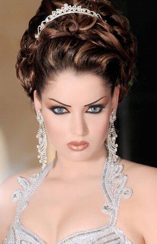 420 best images about Arabic Bridal Hair and Makeup on