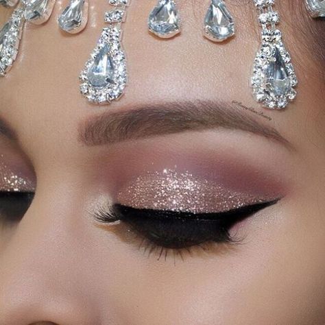 maquillage mariage rose gold
