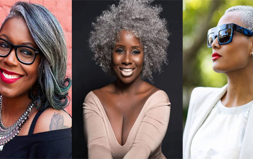 cheveux gris 11 superbes coiffures pour femmes noires de 50 ans 5 1