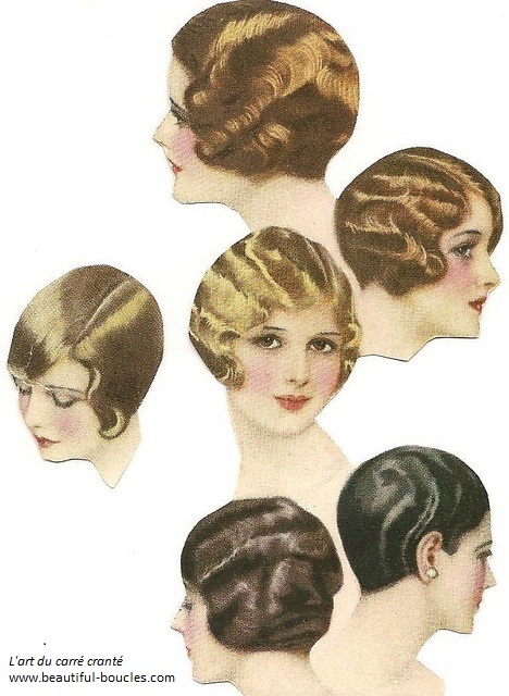 coiffure courte femme vintage