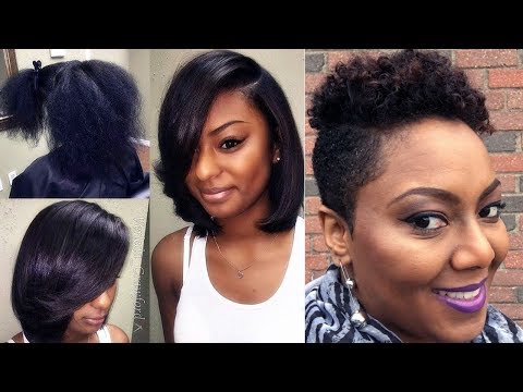 coiffure courte pour femme agee africaine long ou courte