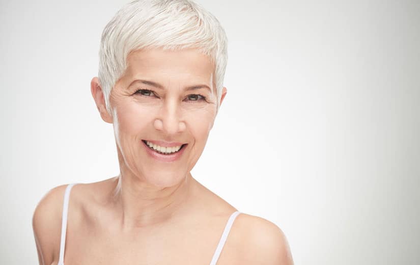 coiffure courte ideale pour visage rond femme 50 ans