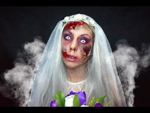 idee maquillage halloween mariée