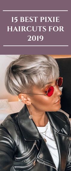 coiffure courte gris métallic femme été 2020