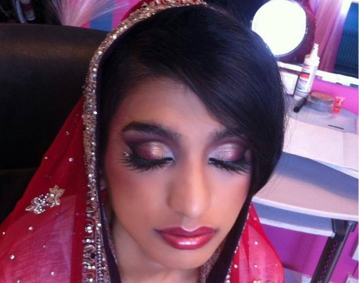 maquillage coiffure orientale indien libanais arabe mariage 2