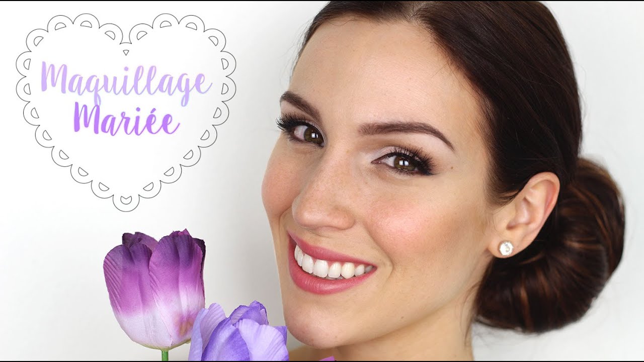 Maquillage de mariée Tutoriel + conseils - YouTube
