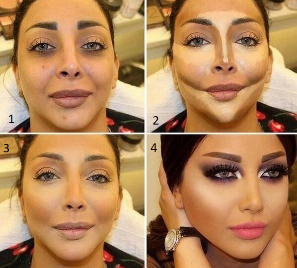 maquillage mariée libanais