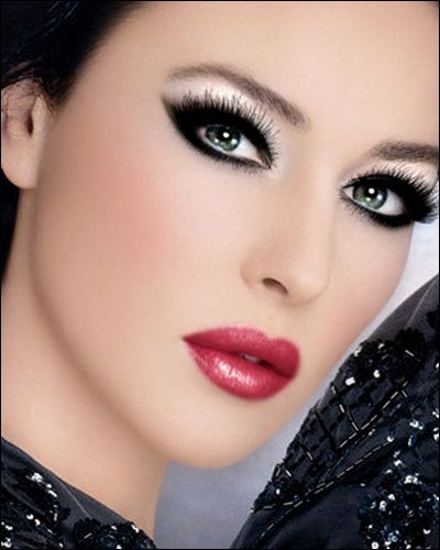 maquillage libanais mariée