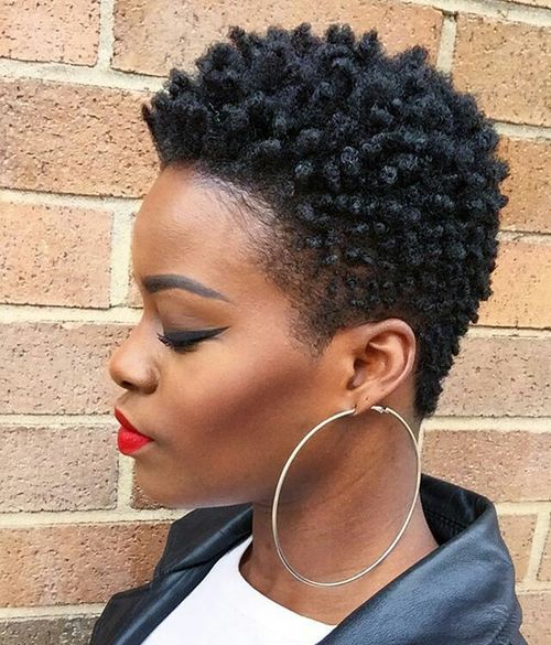 coiffure courte pour femme africaine