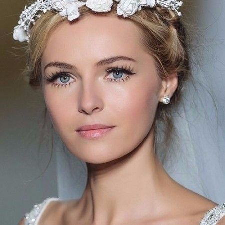 maquillage mariée naturel blonde