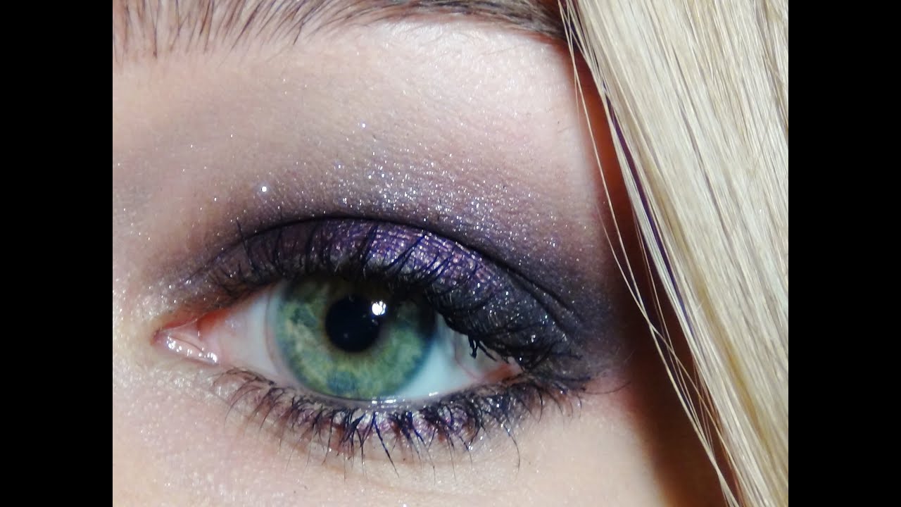 Tutoriel : Maquillage violet idéal pour faire ressortir