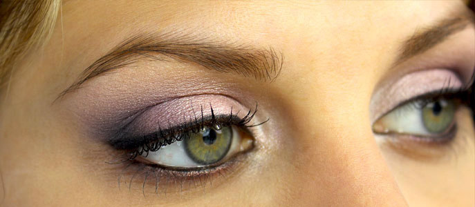 tuto maquillage yeux verts pour mariage