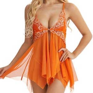 1608608864 womens lingerie sexy Lingerie for Women Front Closure Babydoll