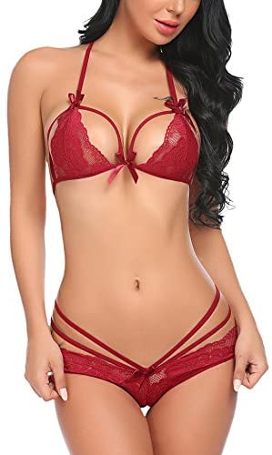 1608634500 womens lingerie sexy panties Avidlove Lingerie Lace Babydoll 2