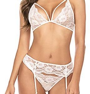 1608667430 womens lingerie teddy with straps ADOME Women Lingerie Set