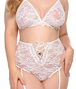 1608946589 womens lingerie sexy plus size crotchless Avidlove Women Sexy