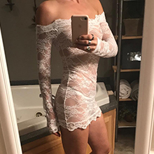 white lingerie