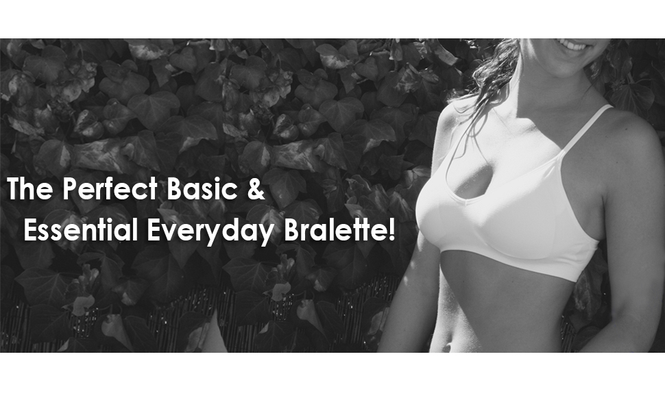 bralette v shape comfort bra comfy sexy womens basic everyday tshirt white black nude
