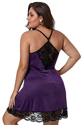 womens lingerie plus size for sex : lime flare Sexy Plus Size Silk ...