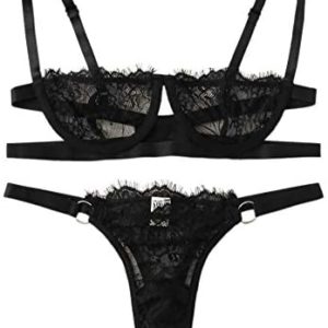 sexy push up bra and panty sets SheIn Womens
