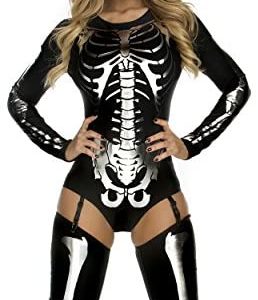 womens lingerie set sexy halloween fancy dress Snazzy Skeleton