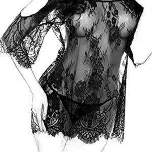 1609611276 womens lingerie bodysuit lace Avidlove Women Chemises Lace Smock