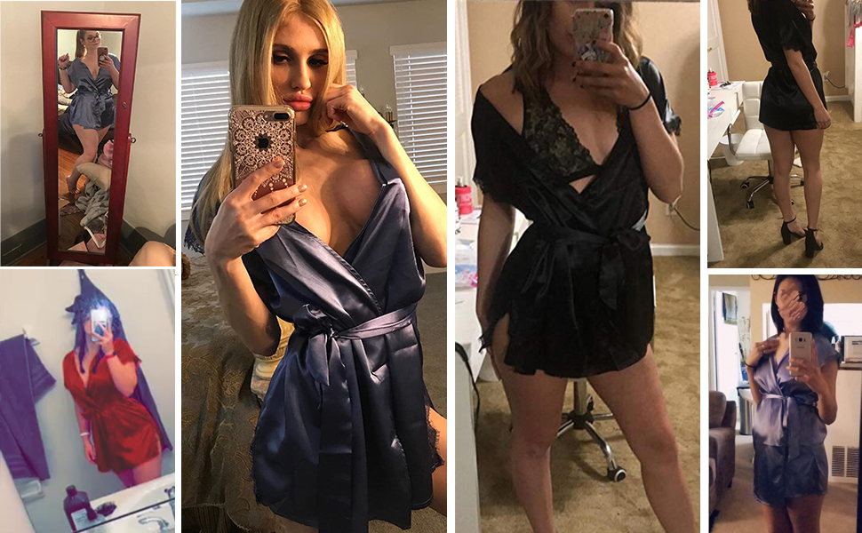 sexy robe lingerie