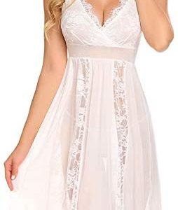 1611339262 womens lingerie sexy sets with robes Avidlove Babydoll Lingerie