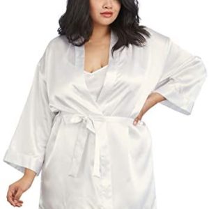 1611823283 womens lingerie set plus size with robe Dreamgirl Womens