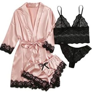 1612028305 womens lingerie sexy sets with robes WDIRARA Womens 4
