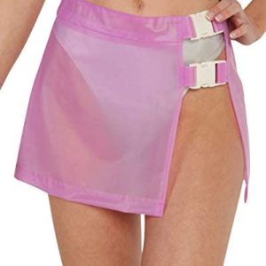 lingerie transparente iHeartRaves Womens Mini Skirts Bodycon Rave