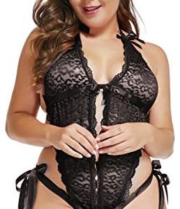 womens lingerie crotchless plus size Womens Sexy Deep V
