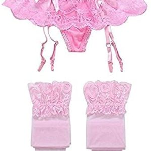 1613502373 womens lingerie crotchless garter TAKIYA Womens Lace Garter Belt