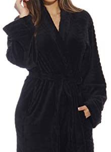 1614493444 womens lingerie robe set satin Just Love Printed Plush
