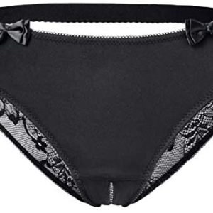 black crotchless panties for women sexy Verano Womens Crotchless