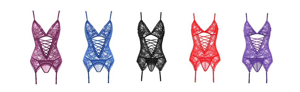 womens lingerie with five color
