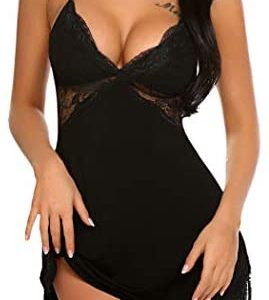 1614776189 womens lingerie sexy sets with robes ADOME Women Chemise