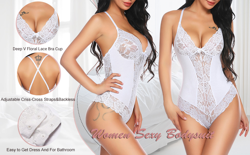 roleplay lingerie for women lace bodysuit set women laides sexy lace bodysuit langery 