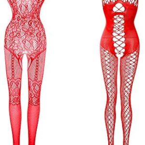 womens lingerie sexy bodysuit fishnet 3 Pieces Womens Sexy