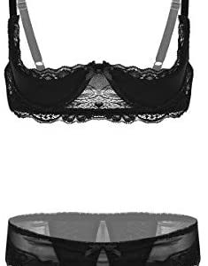 womens lingerie sexy crotchless panties renvena Womens Sexy Lace